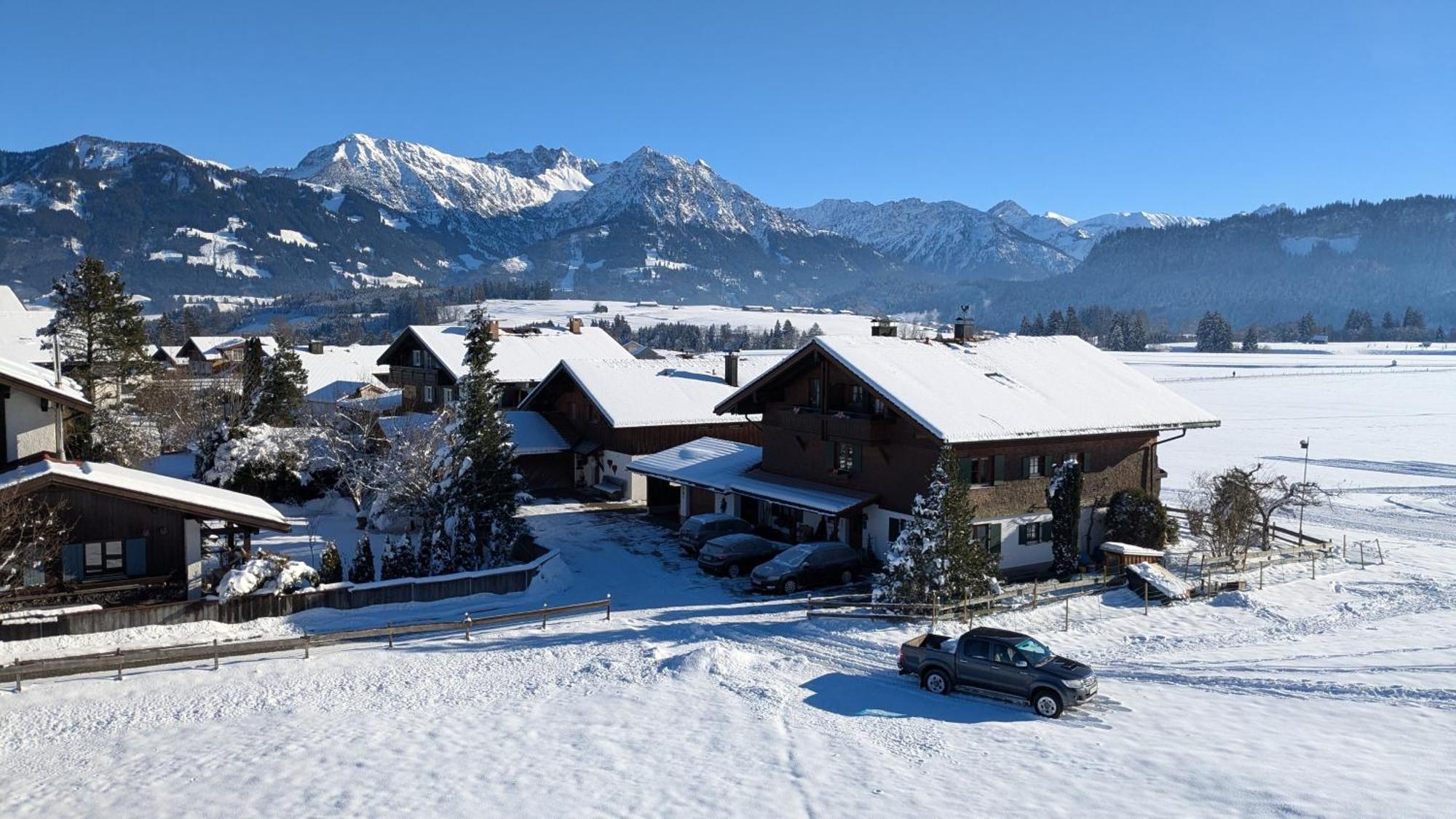 Ferienwohnung Alpenglueck In Bolsterlang Sommerbergbahn Kostenlos Buitenkant foto